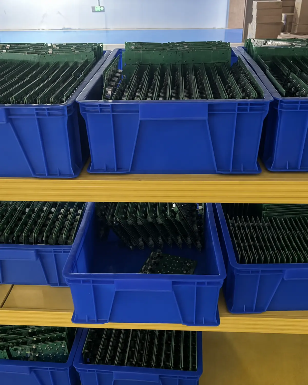 Product development details at the GreenyFox manufacturing facility