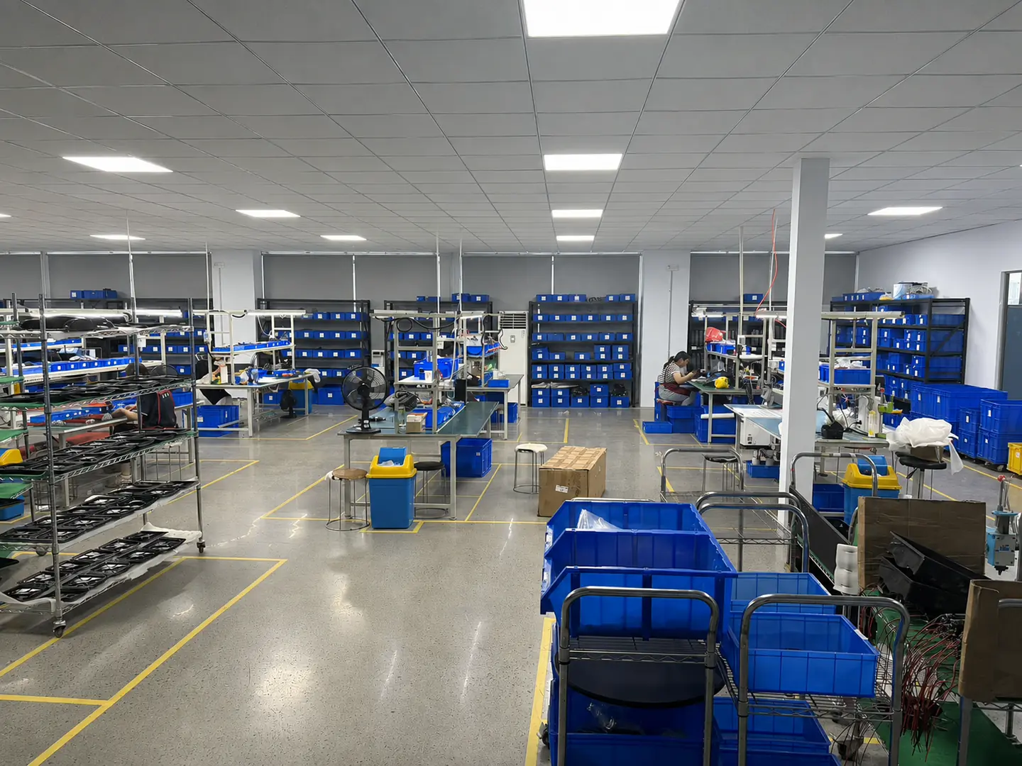 GreenyFox product development and manufacturing environment